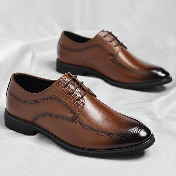 Laurent Monaco · Glossy Leather Oxford Shoes