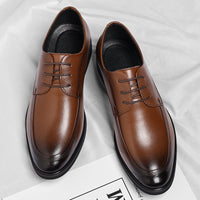 Laurent Monaco · Glossy Leather Oxford Shoes