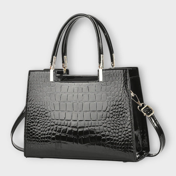 Furly | Crocodile Effect Handbag