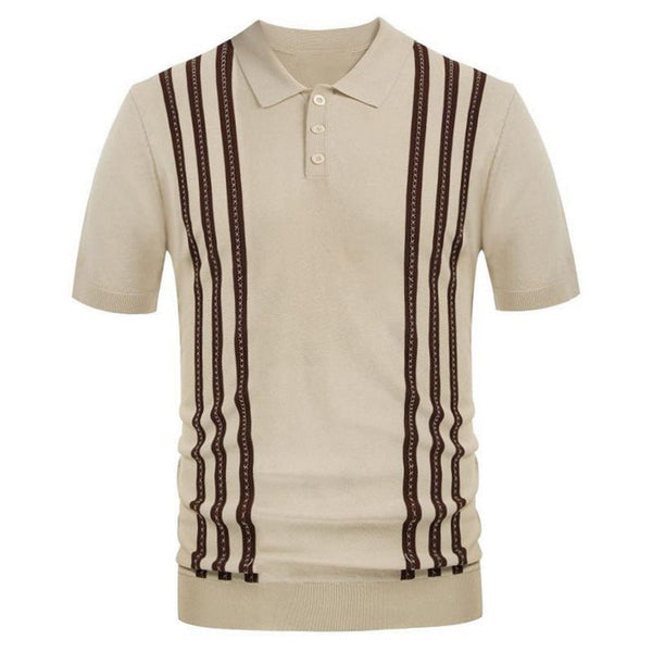 Dennis · Casual Striped Polo