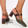 Mia | Elegant Heeled Shoes with Strap and Comfortable Sole