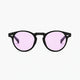 black/lilac