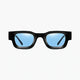 black/light blue