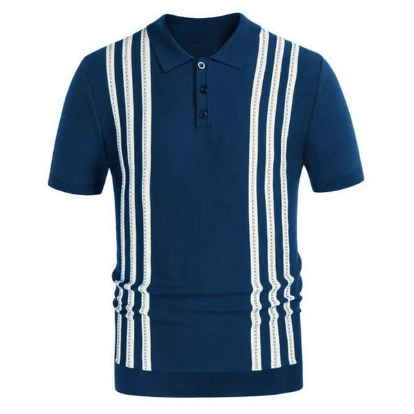 Dennis · Casual Striped Polo