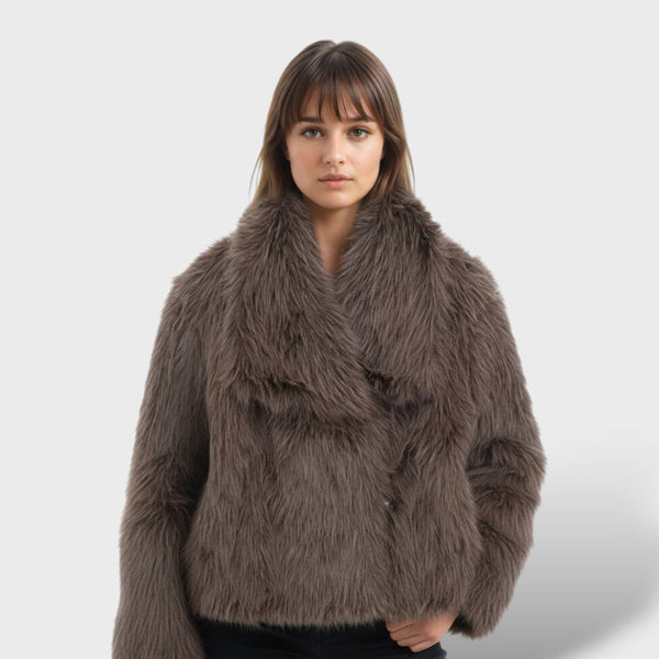 Women's Luxury Faux Fur Jacket