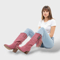 Women's Turquoise Fringe Suede Cowboy Boots™
