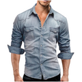 Sean | Men's Modern Denim Shirt