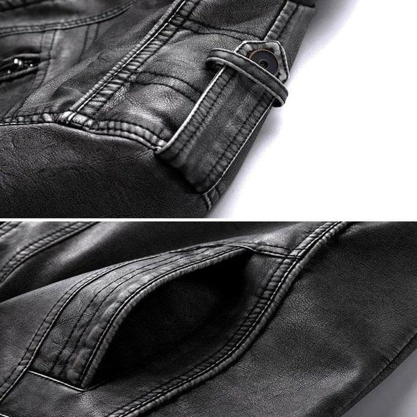 Laurent Monaco · Leather Casual Jacket
