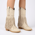 Studded Buckle Cowboy Boots™