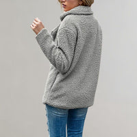 Noelia | Double-Breasted Teddy Blazer Jacket for Women