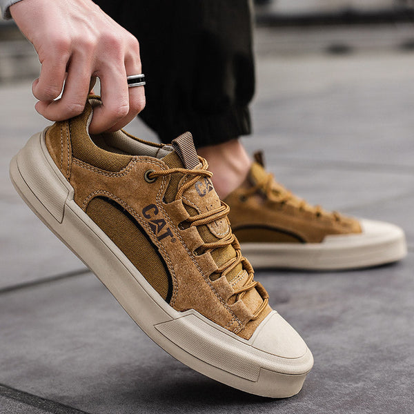 Sneakers UrbanEdge σε απόχρωση άμμου
