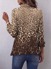 Ombeline | Colorful Ruffled Leopard Jacket™