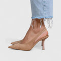Beige Suede