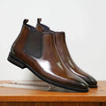 Blake | Minimal Leather Chelsea Boots