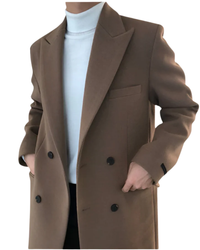 Laurent Monaco · Elegant Double-Breasted Coat
