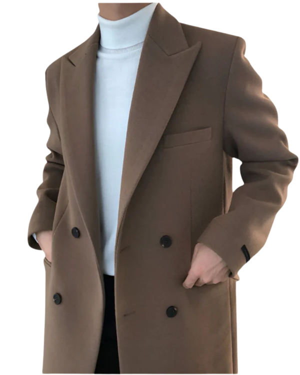 Laurent Monaco · Elegant Double-Breasted Coat