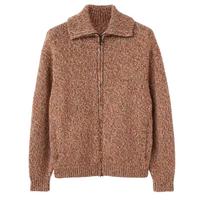 Joshua · Alpaca Wool Bomber with Zipper