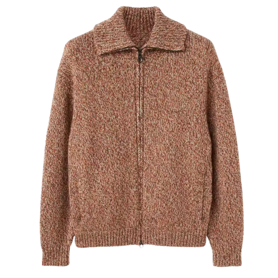 Joshua · Alpaca Wool Bomber with Zipper